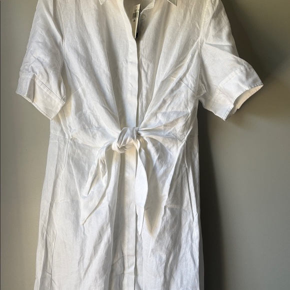 NWT‼️Ralph Lauren Tie-front Shirt Dress size 20W - Picture 3 of 7